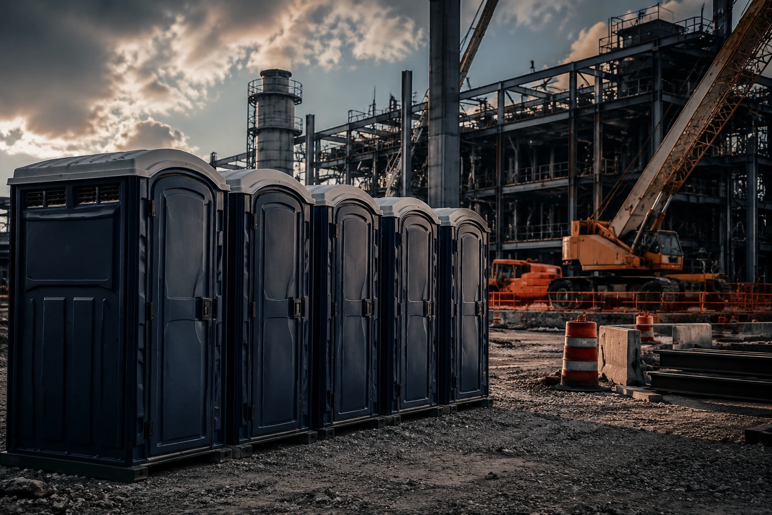 Portable restroom rental planning for Clinton, TN